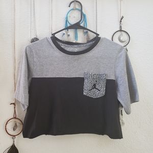 Cropped Jordan t-shirt